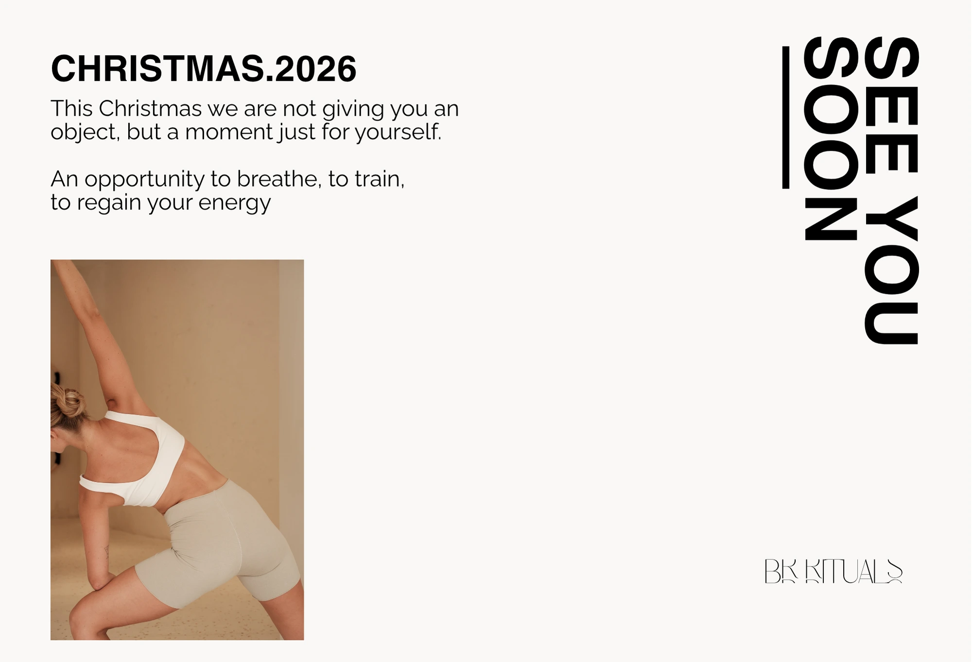 Retro della BR Christmas Gift Natale 2026: un momento per sé, con una foto di movimento e la firma BR Rituals